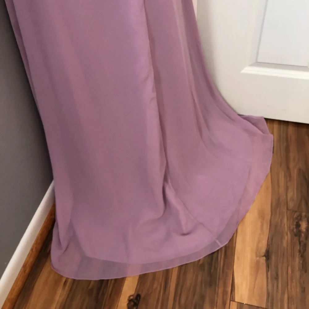 🔴CLEARANCE NEW SORELLA VITA SZ 10 DUSTY ROSE CHIFFON FORMAL EVENING GOWN